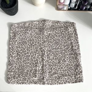 American Eagle Cheetah Print Tube Top